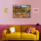 Autumn Gathering Jigsaw Puzzle 1000 Pieces