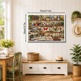 Natural Collection Shelf Jigsaw Puzzle 1000 Pieces