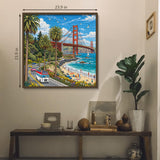 Golden Gate Coast Jigsaw Puzzle 1000 Pieces