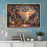 Glass Peace Jigsaw Puzzle 1000 Pieces