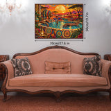 Gilded Sunset Bath Jigsaw Puzzle 1000 Pieces