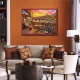 Seine at Sunset Jigsaw Puzzle 1000 Pieces