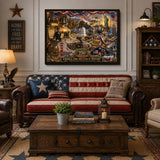 America 250 Jigsaw Puzzle 1000 Pieces