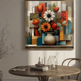 Geometric Floral Rhythm Jigsaw Puzzle 1000 Pieces