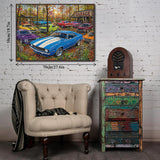 Autumn Muscle Cars Jigsaw Puzzle 1000 Pieces
