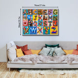 Alphabet Kaleidoscope Jigsaw Puzzle 1000 Pieces