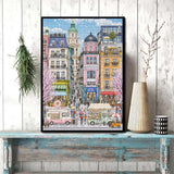 Cherry Town Jigsaw Puzzle 1000 Pieces