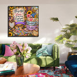 Grateful Floral Cup Jigsaw Puzzle 1000 Pieces
