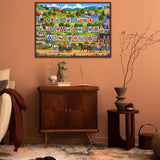 Patchwork Harvest Jigsaw Puzzle 1000 Pieces