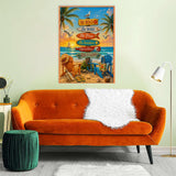 Beach Vibes Signs Jigsaw Puzzle 1000 Pieces