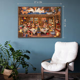 Don’t Wake the Cat Jigsaw Puzzle 1000 Pieces