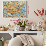 Explore America Jigsaw Puzzle 1000 Pieces