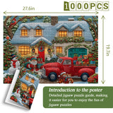 Snowy Cozy Home Jigsaw Puzzle 1000 Pieces