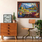 The Camping Window Jigsaw Puzzle 1000 Pieces
