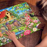 Birdhouse Bliss Jigsaw Puzzle 1000 Pieces