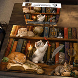 Bookshelf Kittens Jigsaw Puzzle 1000 Pieces