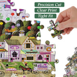 Bboldin® Confection Street Jigsaw Puzzles 1000 Pieces