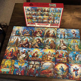 Life of Jesus Advent Calendar Jigsaw Puzzle 1000 Pieces