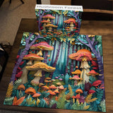 Mushroom Forest Jigsaw Puzzle 1000 Pieces