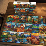 National Park Jigsaw Puzzle 1000 Pieces