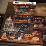 Old Time Coffee Shop Jigsaw Puzzle 1000 Pieces
