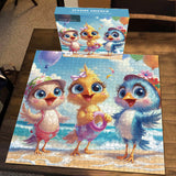 Seaside Chicken Jigsaw Puzzle 1000 Pieces