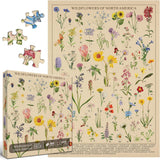 Bboldin® Vintage Wildflowers Jigsaw Puzzle 1000 Pieces