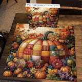 Patchwork Pumpkin Jigsaw Puzzle 1000 Pieces