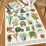 Bboldin® Vintage Succulent Jigsaw Puzzle 1000 Pieces