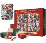 Happy Christmas Cats Advent Calendar Jigsaw Puzzle 1000 Pieces