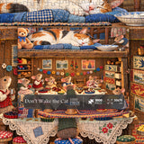 Don’t Wake the Cat Jigsaw Puzzle 1000 Pieces