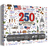 Patriotic America Jigsaw Puzzle 1000 Pieces