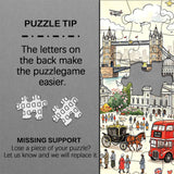 London City Wanderlust Jigsaw Puzzle 1000 Pieces