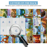 National Park Alphabet Jigsaw Puzzle 1000 Pieces