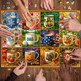 Holiday Mug Collection Jigsaw Puzzle 1000 Pieces