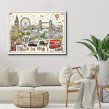 London City Wanderlust Jigsaw Puzzle 1000 Pieces