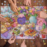 Garden Tea Jigsaw Puzzle 1000 Pieces