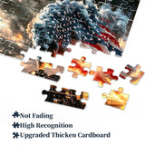 Western Sunset Train Jigsaw Puzzle 1000 Pieces