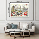 London City Wanderlust Jigsaw Puzzle 1000 Pieces