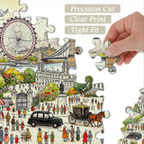 London City Wanderlust Jigsaw Puzzle 1000 Pieces