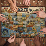 American Road Trip Jigsaw Puzzle 1000 Pieces