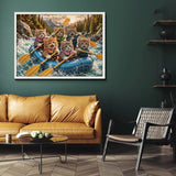 Rafting Kittens Jigsaw Puzzle 1000 Pieces