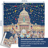 Fireworks & Freedom Jigsaw Puzzle 1000 Pieces