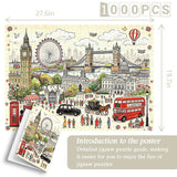 London City Wanderlust Jigsaw Puzzle 1000 Pieces