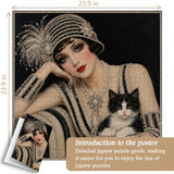 Pearl Flapper Jigsaw Puzzle 1000 Pieces