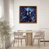 Purple Fantasy Dragon Jigsaw Puzzle 1000 Pieces