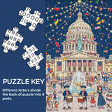 Fireworks & Freedom Jigsaw Puzzle 1000 Pieces