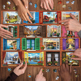 World Through Windows Jigsaw Puzzle 1000 Pieces
