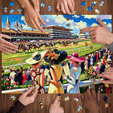 Horse Racing Event Jigsaw Puzzle 1000 Pieces
