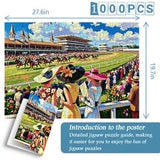 Horse Racing Event Jigsaw Puzzle 1000 Pieces